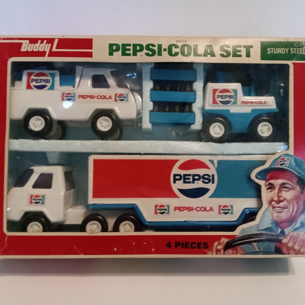 Pepsi-Cola Buddy L truck set